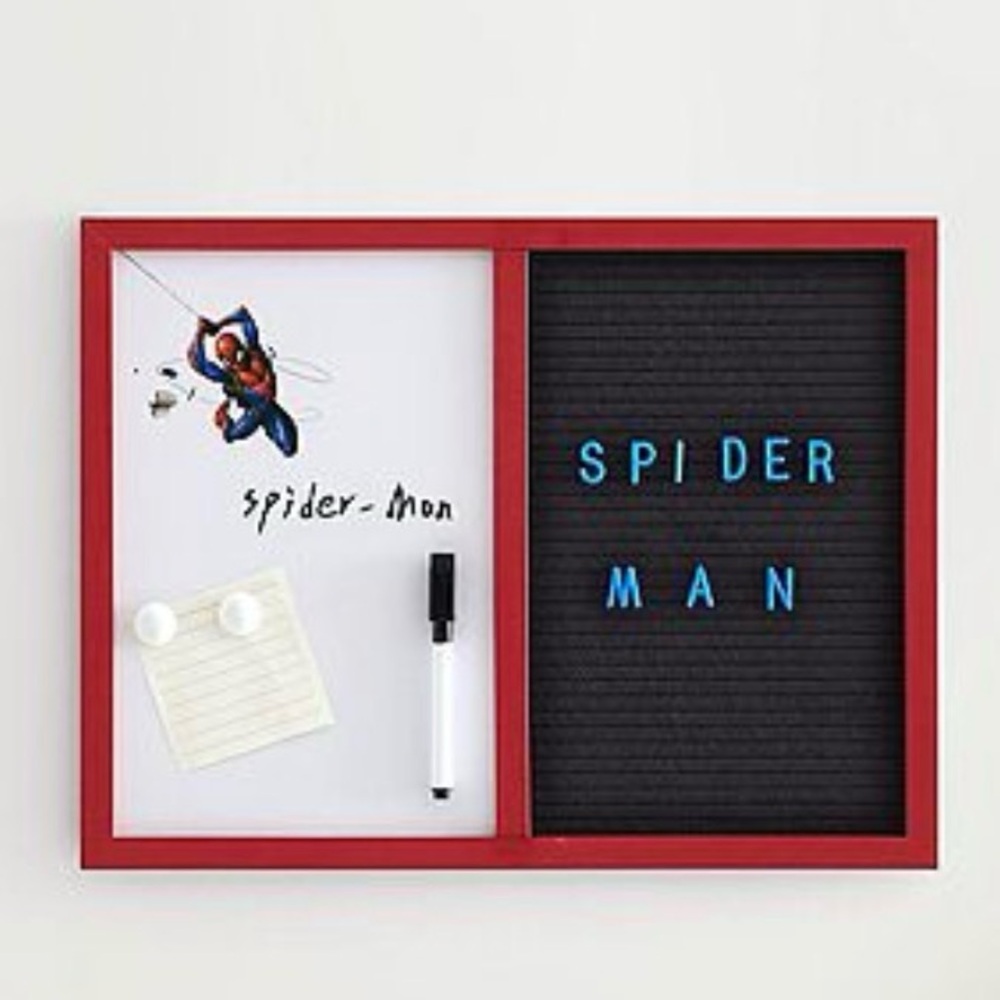 Marvel Spider-Man Dry Erase Message Board- NWT